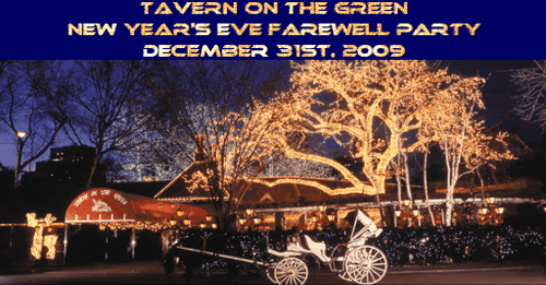 Tavern On The Green Farewell Owners Room Ticket 2009 Original Purple Retail $1K - Picture 6 of 6