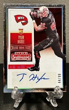 2016 Contenders TYLER HIGBEE Auto #/99 Rookie College Bowl Ticket Autograph🔥WKU