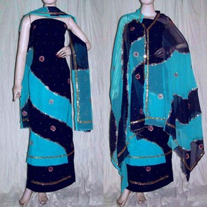night salwar suit