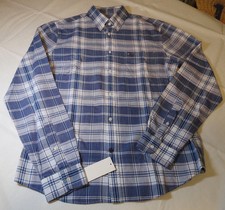 Tommy Hilfiger comfort Wash Slim Fit M 15 15 1/2 Ink Blue Men's button L/S shirt