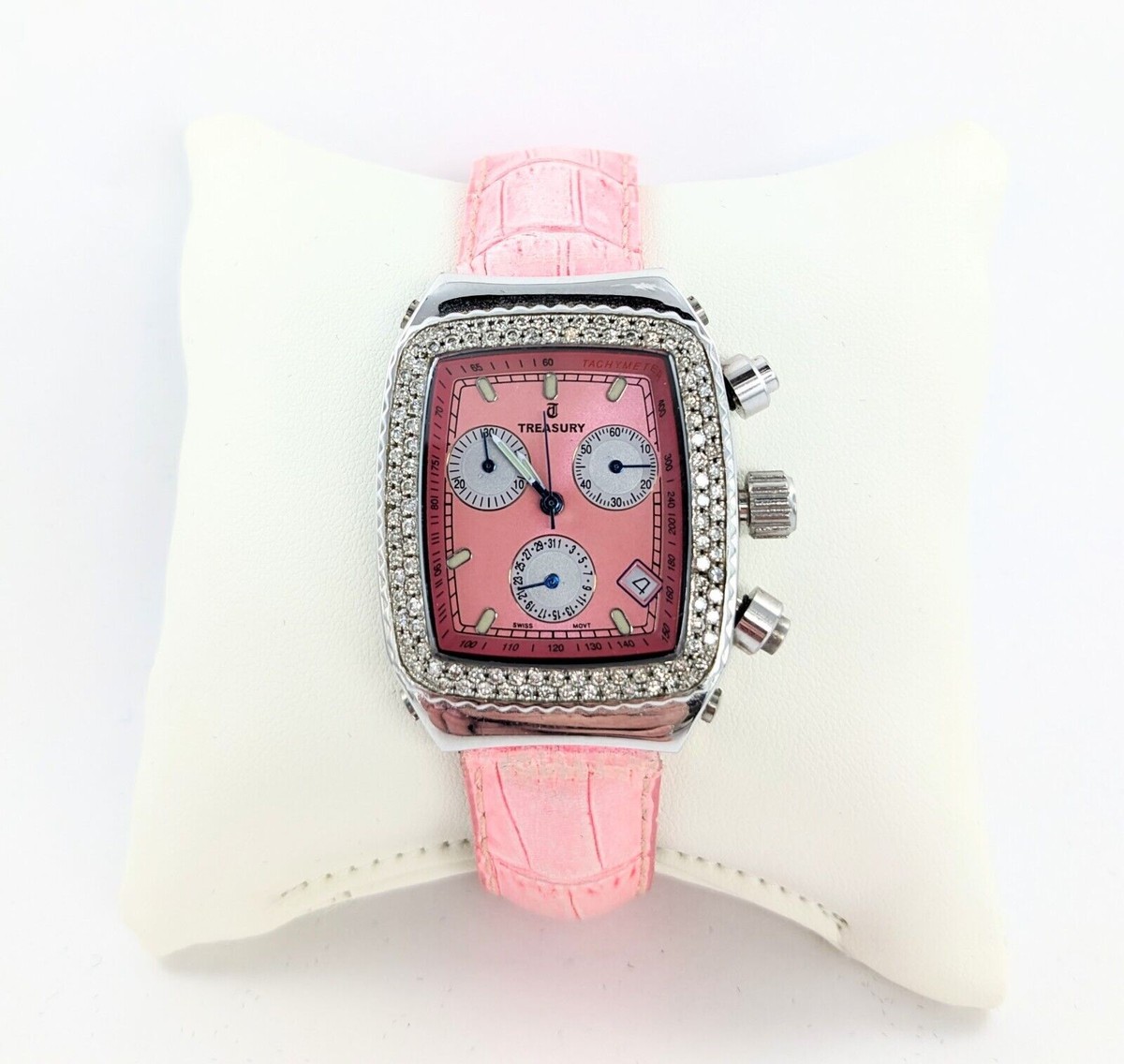 Treasury Lamarina Approx 1.7 Ct Diamond Bezel Ladies Quartz  display picture 3