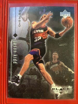 NBA UPPERDECK BLACK Jason kidd auto