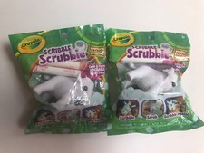 New Crayola Scribble Scrubbie Safari Lot Of 2 Animals, Creative Toy, 1 Count -