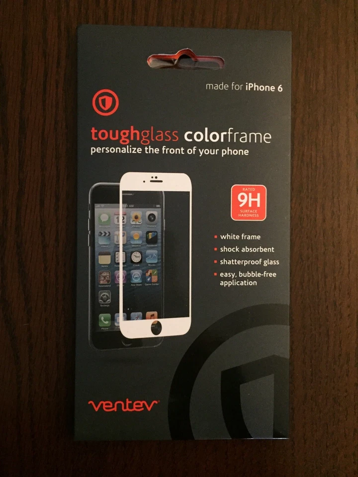 1 Funda Teléfono Ventev + 1 Marco Blanco Protector Pantalla Set IPhone 6 Apple Foto 2 de 4