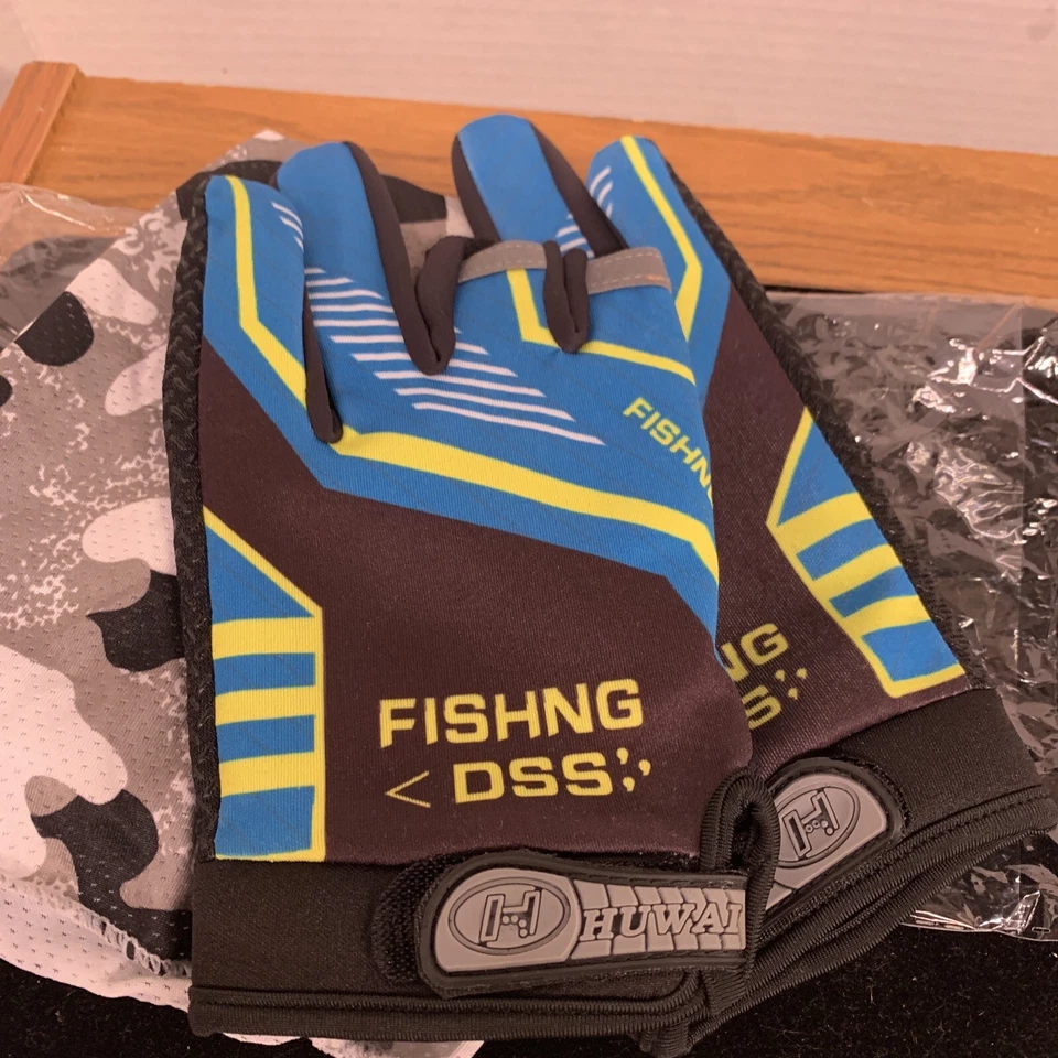 Cycling Gloves Bike Bicycle Men Women Ladies Half Finger Padded Non Slips Sports - Image 4 of 4