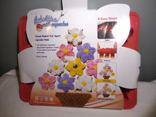 Flower Basket Pull Apart Cupcake Mold Easy Release Create n Celebrate
