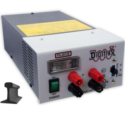 Digitrax ~ New 2026 ~ PS2012E ~ 20 Amp Power Supply 13.8-23VDC ~ Replaces PS2012