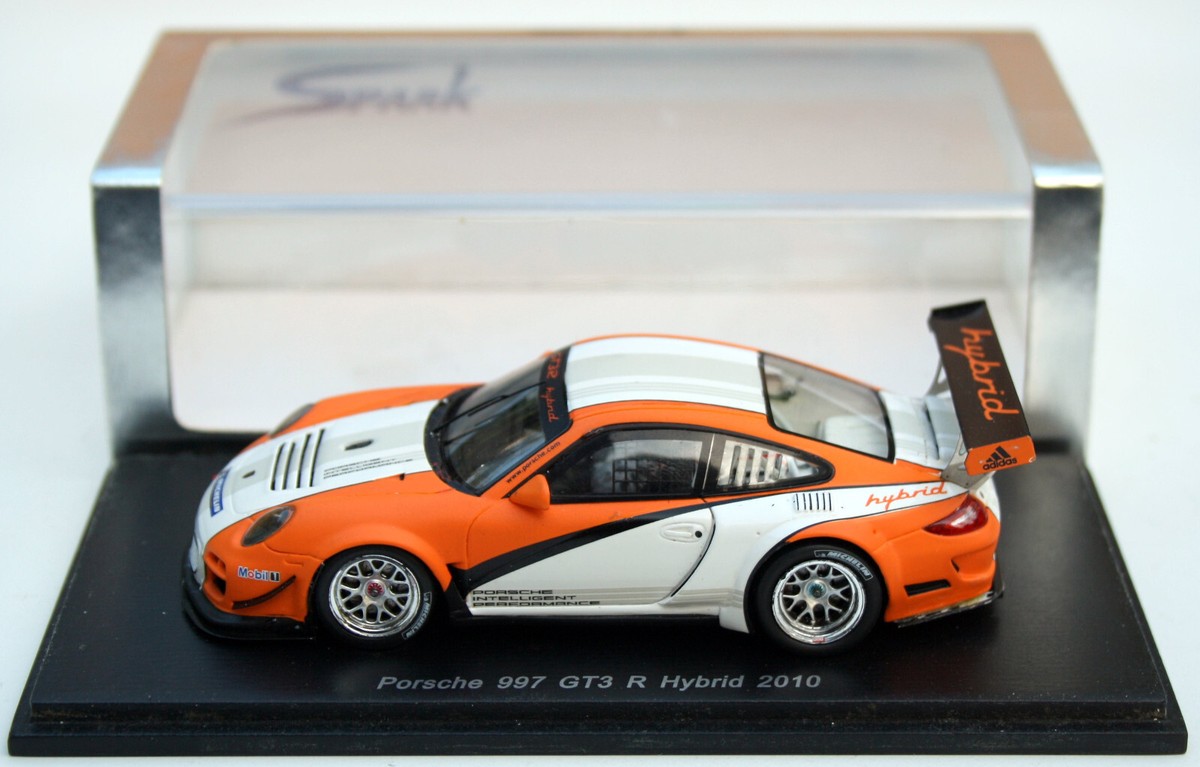 自動車 Spark model GT3 2010 Diecast model cars Porsche 997 GT3 1/18 Spark GT3 R hybrid