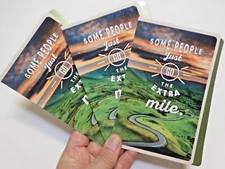 3 Cards Hallmark Encouragement Support Some People Just Go the extra Mile 