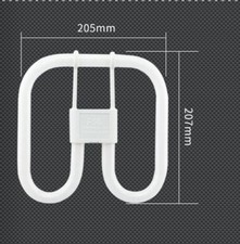 2D 2 Pin 4 Pin 16W 28W 38W Tube Fluorescent Energy Saving Bulb In Lamp Light