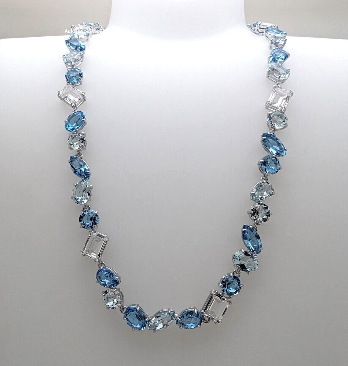 New 100% Authentic SWAROVSKI Bohemian Mixed Blue Crystals