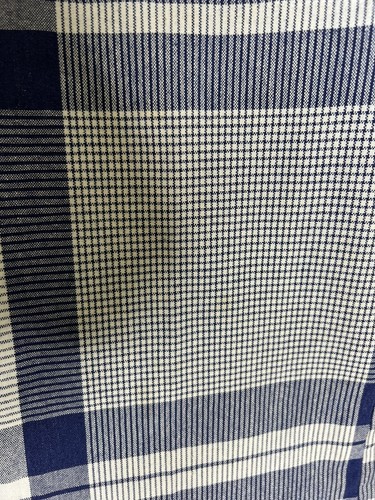 Vintage 70's Bobbie Brooks Bell Bottom Pants Blue Plaid Size 23 X 28 Hippie - Picture 5 of 13