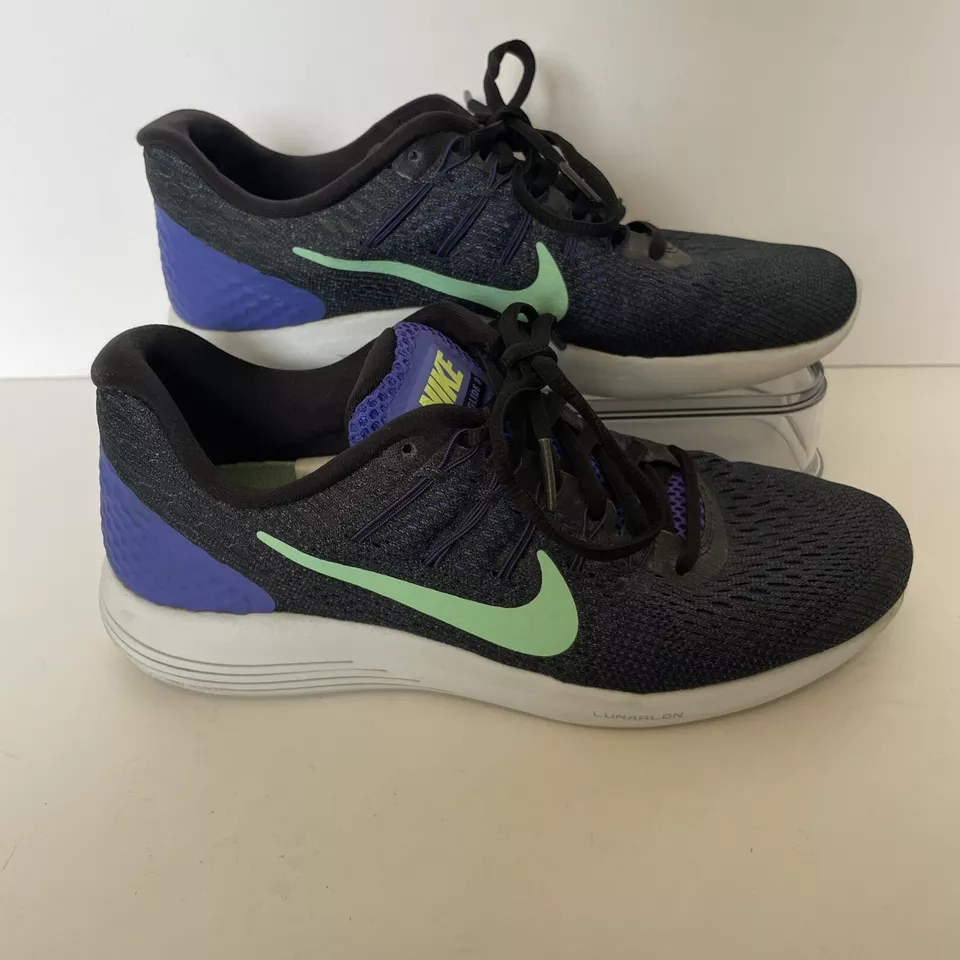 Nike Lunarglide 8 Running Shoes Purple Womens Size 7 Athletic Sneaker eBay