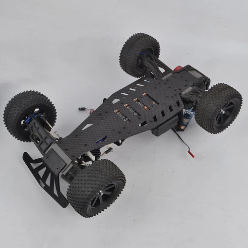 Carbon Fiber Lower Chassis for Traxxas Rustler Bandit VXL RC Parts #3728 / 3728A - Bild 11 von 11