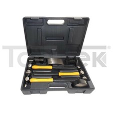 KIT CARROZZIERE MARTELLI TASSI RIPARAZIONE AUTO VALIGETTA 7pz