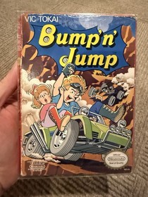 Bump'n Jump Nintendo NES Complete In Box CIB Authentic Tested