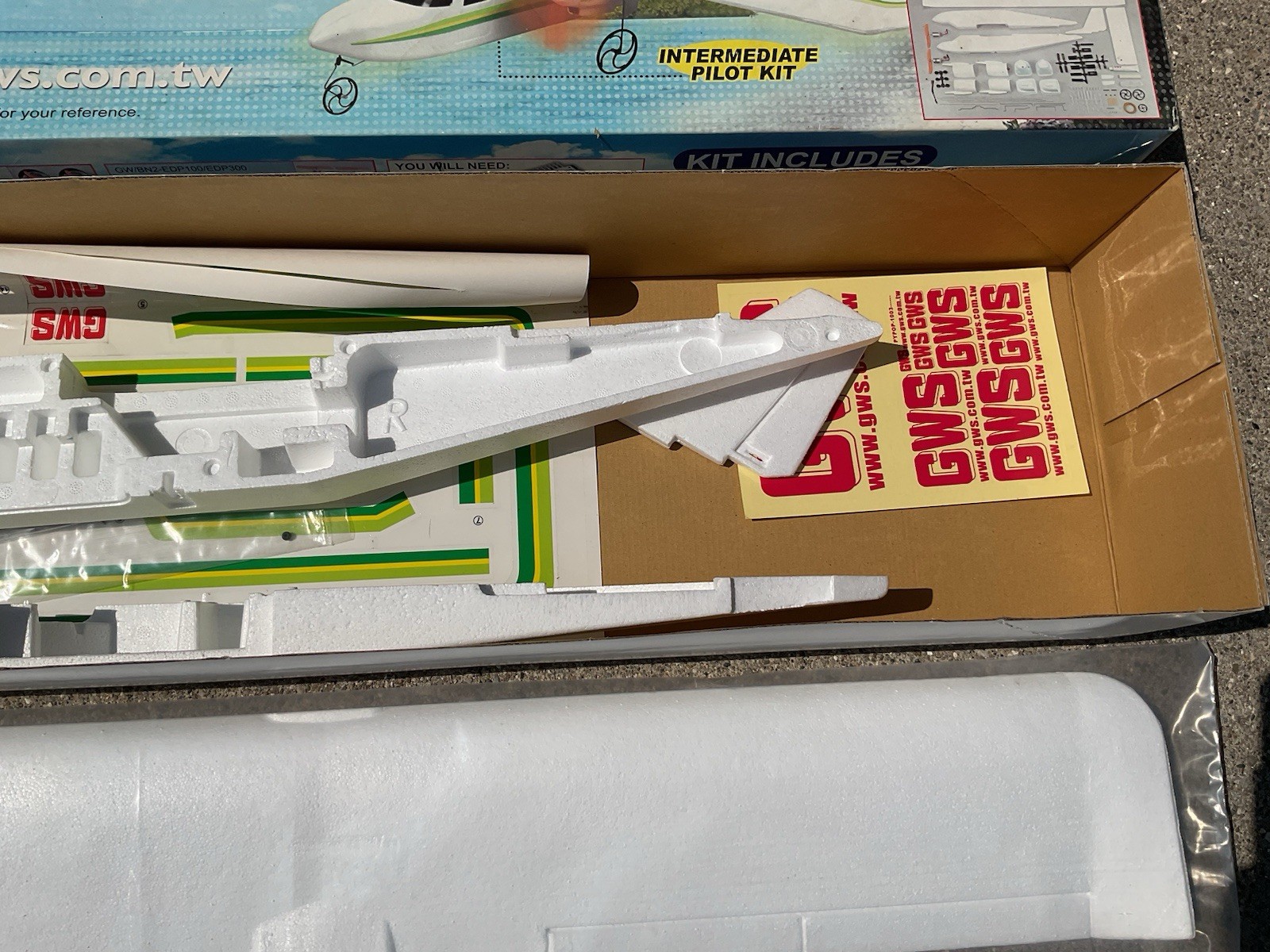 GWS BN-2 Islander Electric RC Airplane Kit GW/BN2-EDP100 | eBay