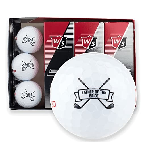 Neues Geschenk des Brautvaters 1 Dutzend Wilson Staff Elite Golfbälle! - Bild 1 von 1