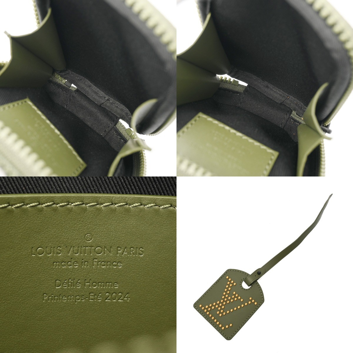 LOUIS VUITTON LV Trail Wearable Wallet M83169 green mens Shoulder Bag image 10