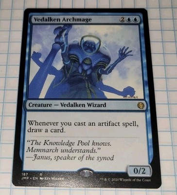 Vedalken Archmage - JMP 187 Normal English Jumpstart - MTG