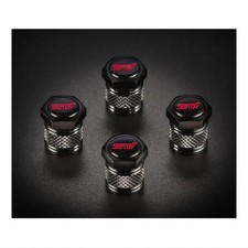 Subaru Sti Tire Wheel Air Valve Cap Set Black St28102z2000 Japan Genuine Subaru Sti Tire Wheel Air Valve Cap Set Black St28102z2000 Japan Genuine
