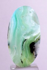 11.5 carats BLUE OPAL CABOCHON Pendant Wire Caribean Turquoise Color Peru B56