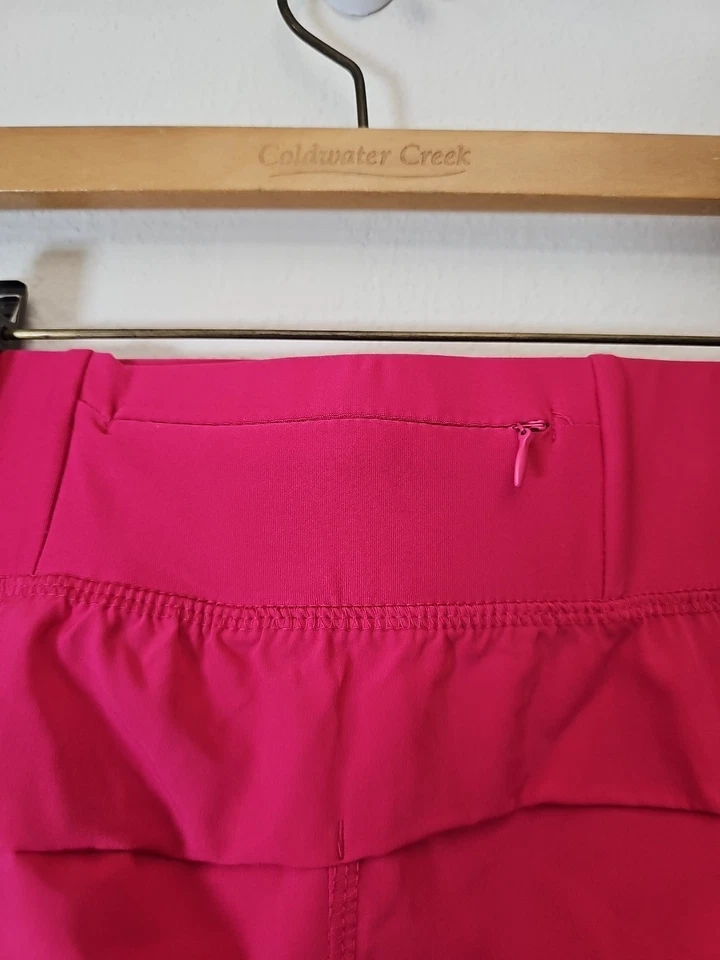 ASICS Women’s Size Large Pink Pull On Athletic Shorts EUC - Image 4 of 4