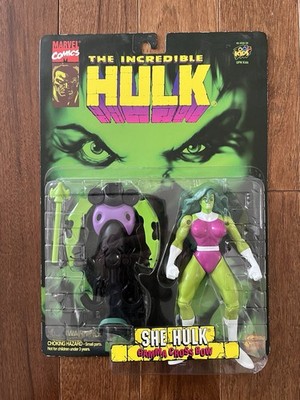 ToyBiz Marvel Comics Incredible Hulk She-Hulk Gamma Cross Bow Action Figure