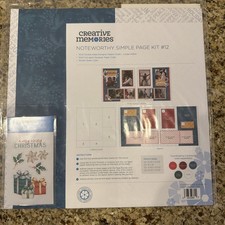Creative Memories NOTEWORTHY SIMPLE PAGE KIT 12  Exclusive Stickers 