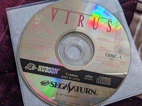 Sega Saturn Software Virus Retro Game