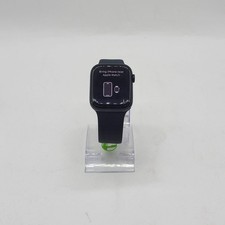 GPS Only Apple Watch Series 7 45MM Black Aluminum Black Sport Band A2474