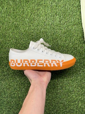 BURBERRY / ユニオンスニーカー/ローカットスニーカー/41/WHT Size 41 EU (8 US) - Burberry Low Sneaker ' Orange, White ' | SUPER