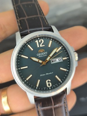 ORIENT RA-AA0C06E Herrenuhr Grün Stahl