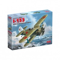 ICM - I-153 „Chaika“ - Wwii Soviet Biplane Fighter - 1:48 - 100 Teile