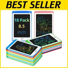 Educational 18 Pack LCD Writing Tablets - Perfect for Kids’ Creative Learning