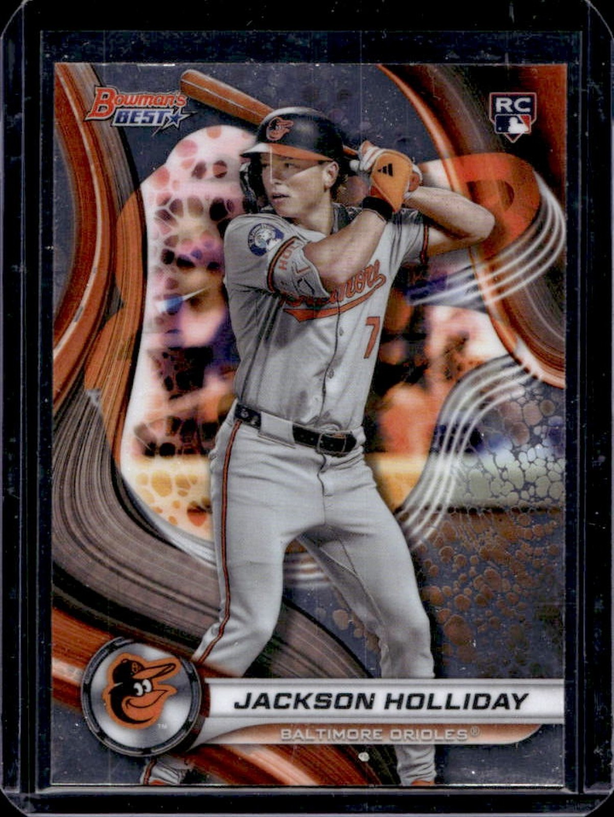 2024 Bowman's Best Jackson Holliday RC Rookie #13 Orioles