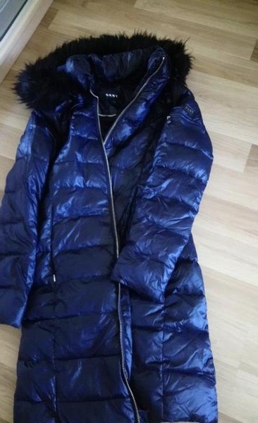 Women Donna Karan Jacket Navy M-L