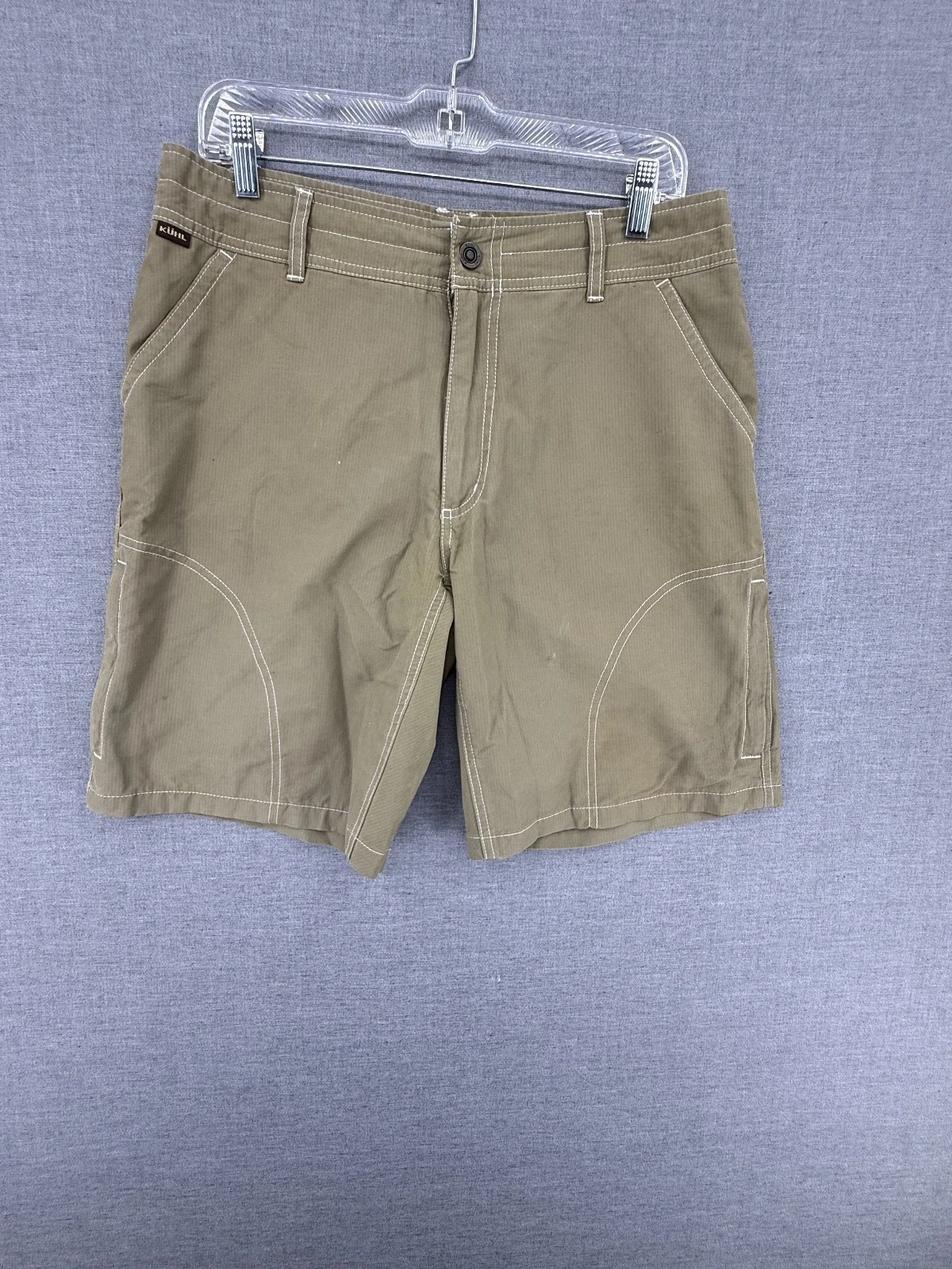 Kuh Traill Shorts Mens 32 9" Utility Hiking Camp Outdoors Stretch