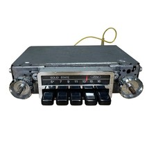 Vtg Ford Solid State Am Radio Push Button Car Stereo Restoration Untested Vtg Ford Solid State Am Radio Push Button Car Stereo Restoration Untested