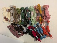 Tapestry Needlepoint Wool Yarn Mixed Lot of 29 Skeins