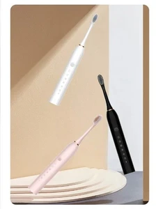Electric Ultrasonic Toothbrush Six Speed Mode Home Soft Hair USB Charging Water.
