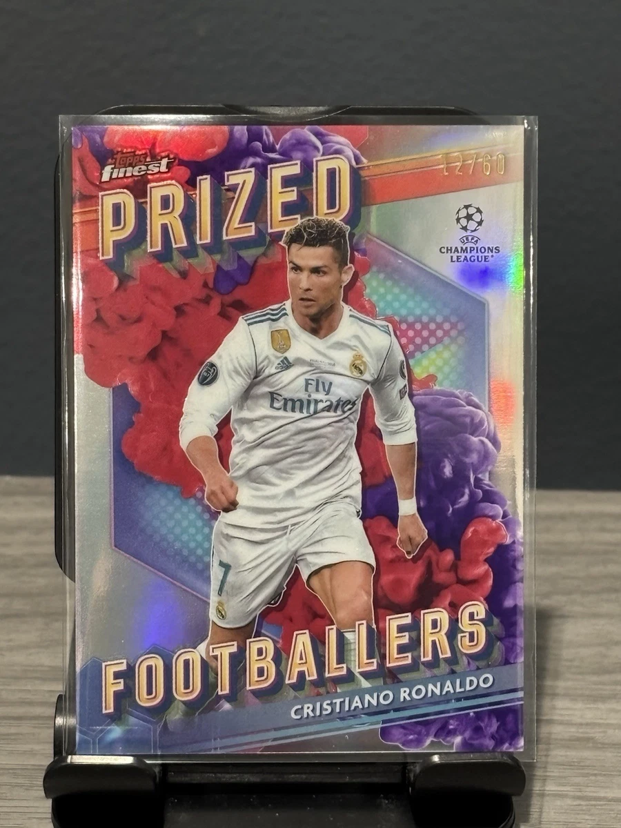 Topps Cristiano Ronaldo Soccer Sports Trading Card Singles for