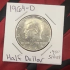 1964-D 50C Kennedy Half Dollar 90% Silver