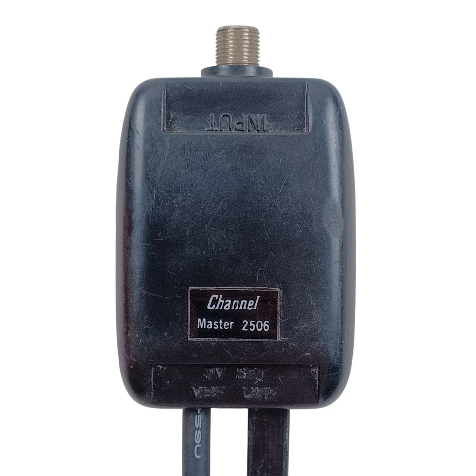 Channel Master Band Separator 2506 Input 75 Output VHF 75, UHF 300 Vintage - Image 3 of 4