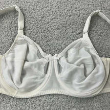 Bali Bra 36C Full Coverage 0180 Lace Comfort U Flower Full Figure Bra