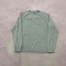 Tommy Hilfiger Knitted Jumper pullover knit sweater with embroidered logo Men's