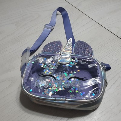 CAT & JACK UNICORN PURSE-Girls-Clear front w/zipper closure