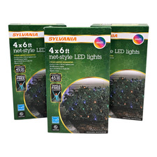 Sylvania 4x6 70 Micro LED Multi-Color Net Sty...
