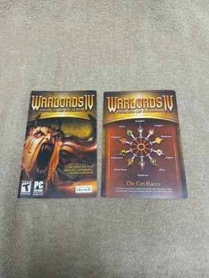 Warlords IV: Heroes of Etheria PC ( Manual & Chart Only )