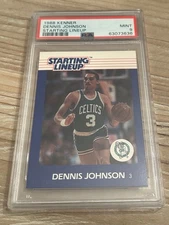 1988 Kenner Starting Lineup Dennis Johnson PSA 9